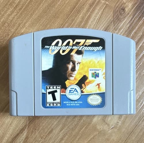 EA GAMES 007: The World Is Not Enough - Nintendo 64 N64, T, NTSC-U/C