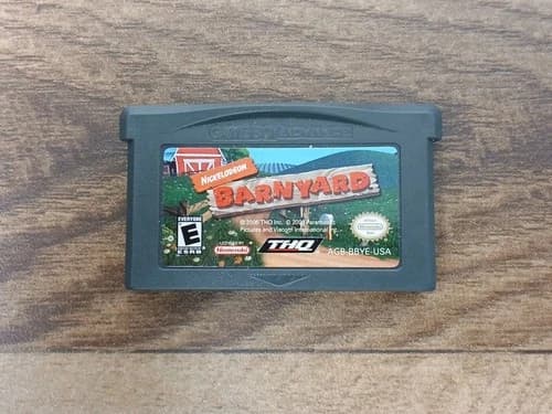 Nickelodeon Barnyard (Nintendo Game Boy Advance GBA, 2006) Game Only - Tested
