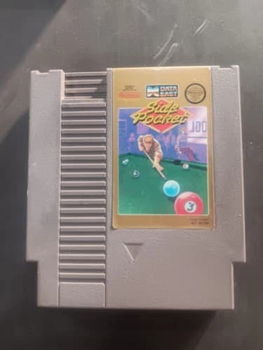 Side Pocket (Nintendo Entertainment System, NES, 1992) Game Only