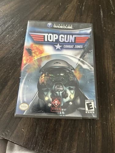 Nintendo GameCube GC Game Top Gun Combat Zones CIB Complete In Box