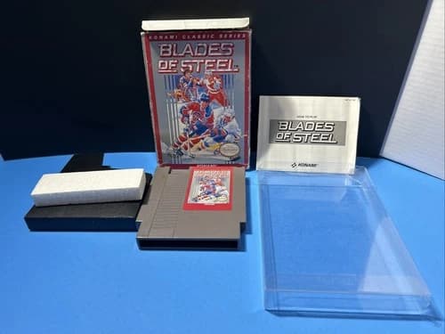 Blades of Steel (Nintendo Entertainment System, 1988) CIB Tested