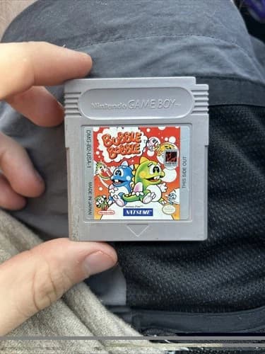 Bubble Bobble (Nintendo Game Boy, 1991) Original Tested! Just game