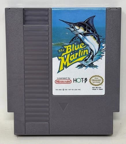 NES Nintendo - The Blue Marlin - Tested (Hot B, 1992)