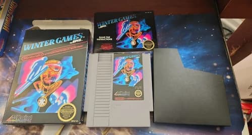 Winter Games by EPYX (Nintendo NES 1987) CIB Pre-Owned