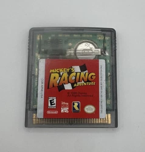 Gameboy Color Mickey's Racing Adventure GBC Cart Only