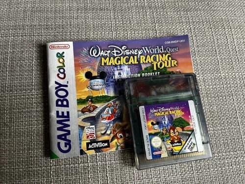 Walt Disney World: Quest Magical Racing Tour Gameboy Color game