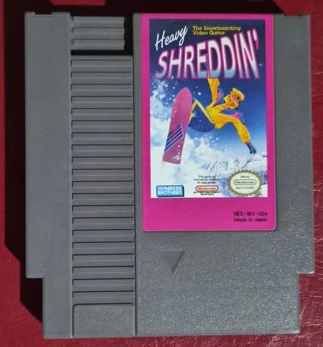 Heavy Shreddin' (Nintendo Entertainment System, 1990)