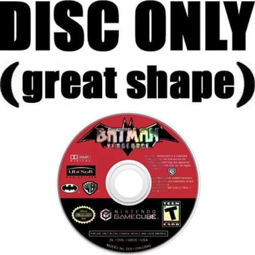 GAMECUBE Batman: Vengeance (2001) *DISC ONLY (Great Shape)* nintendo game cube