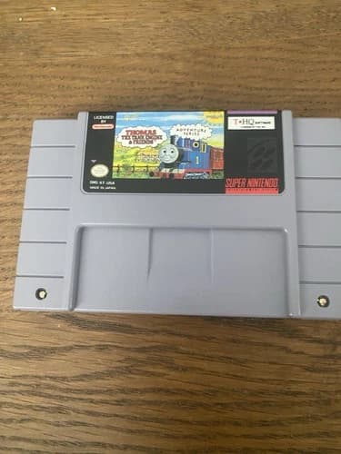 Thomas the Tank Engine & Friends Nintendo SNES Cartridge Only Authentic / Tested
