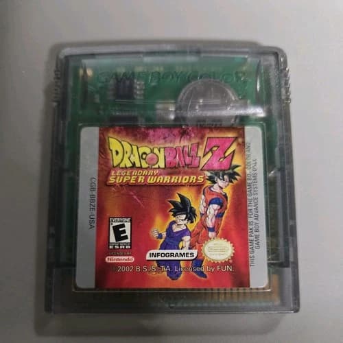 Nintendo Dragon Ball Z Legendary Super Warriors For Gameboy Color Tested