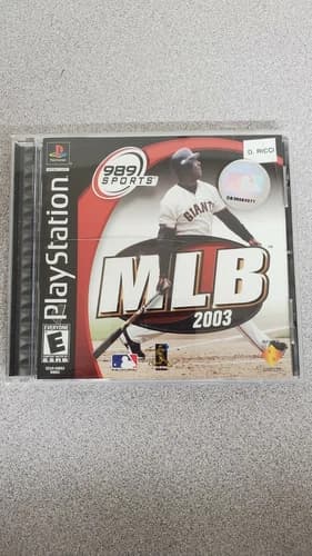 MLB 2003 (Sony PlayStation 1, 2002) CIB Complete Tested