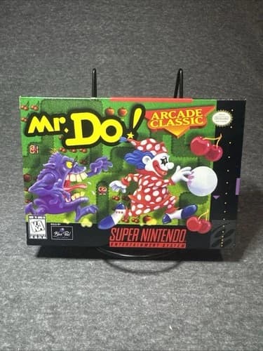 Mr. Do Super Nintendo Entertainment System SNES CIB 12