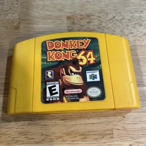 Donkey Kong N64 (Nintendo N64, 1997) Tested Cart Only