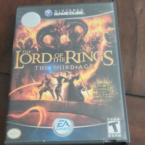 Nintendo GameCube The Lord of the Rings: The Third Age NTSC complete in case