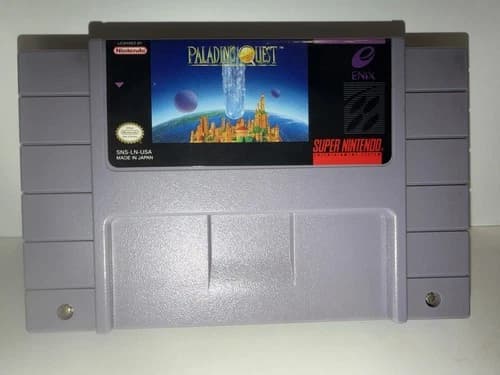 Paladin's Quest SNES Super Nintendo Game Authentic