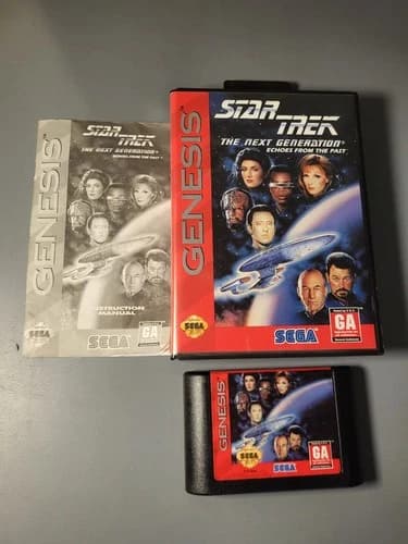 Star Trek: The Next Generation -- Echoes From the Past (Sega Genesis, 1994)
