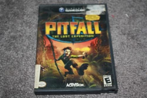 Pitfall: The Lost Expedition (GameCube, 2004) Black Label Complete CIB w/ Manua