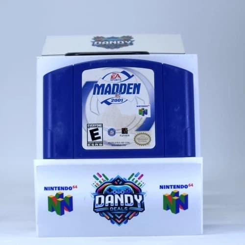 Madden 2001 N64 Authentic, Tested - Nintendo 64
