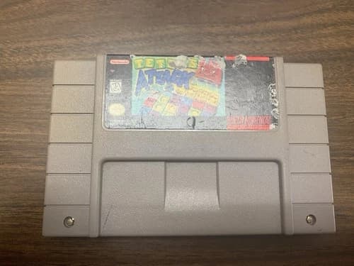 Tetris Attack (SNES) Game only, USED
