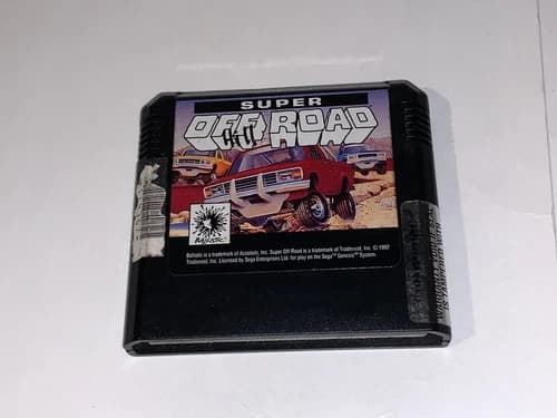 Super Off Road (Sega Genesis, 1994) Cartridge Only