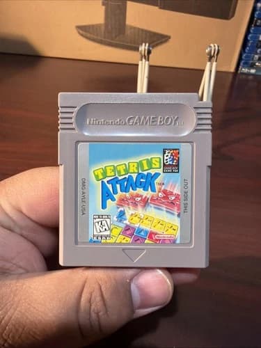 Tetris Attack (Nintendo Game Boy 1996) Authentic, Tested & Working