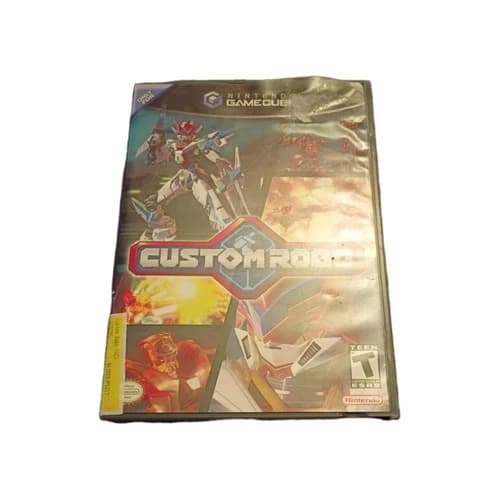 Custom Robo Nintendo GameCube CIB With Manual Nice Condition