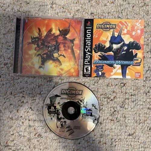 Digimon World 2 (Sony PlayStation 1, 2001) PS1 CIB