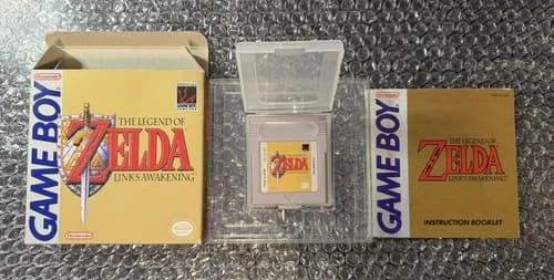 Nintendo Game Boy Gameboy Zelda: Link's Awakening Complete In Box CIB US Version