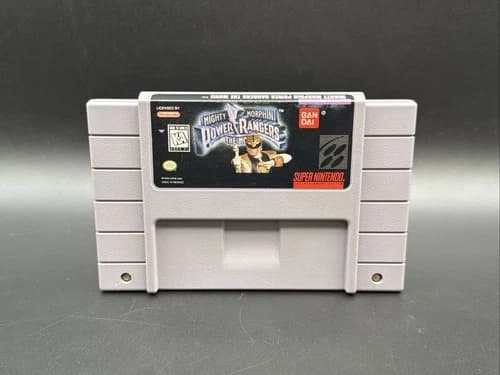 Mighty Morphin Power Rangers: The Movie for Super Nintendo *SNES* Authentic