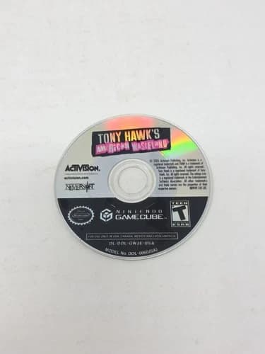 Tony Hawks American Wasteland Nintendo GameCube Disc Only Loose Disc Tested