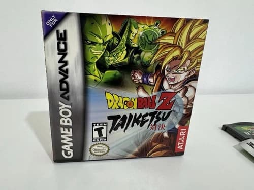DBZ Dragon Ball Z Taiketsu - Complete in box CIB Game Boy Advance GBA - Tested