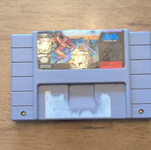 SETA Kendo Rage Super Nintendo SNES 1993 NTSC-U/C Action Rental Cartridge