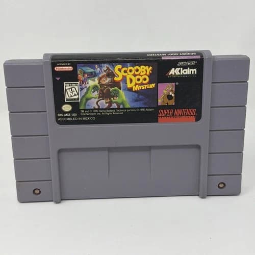 Scooby-Doo Mystery SNES Super Nintendo 1995 Cartridge Only