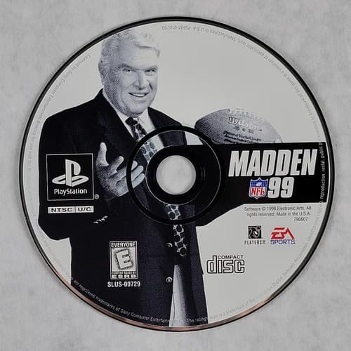 Madden NFL 99 - Loose Sony PS1 Playstation 1 Disc