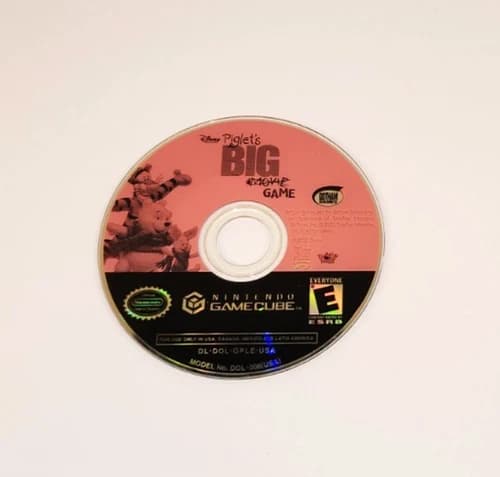 Disney Presents Piglet's BIG Game (Nintendo GameCube, 2003) Disc Only Tested