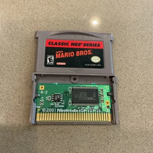 Classic NES Series Super Mario Bros GameBoy Advance GBA Nintendo Authentic