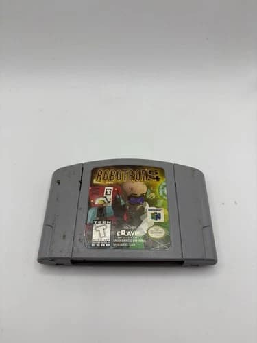 Robotron 64 Nintendo 64 N64 1998 Authentic Tested
