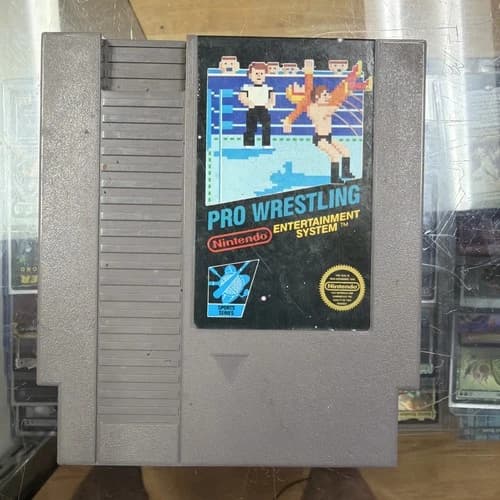 Pro Wrestling (Nintendo NES, 1987) Game Cartridge Only - Tested