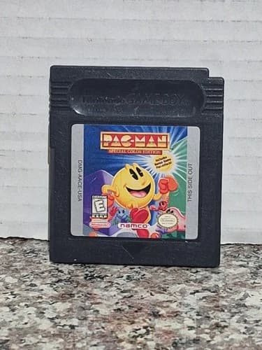 Pac-Man: Special Color Edition (Nintendo Game Boy Color, 1999) Tested
