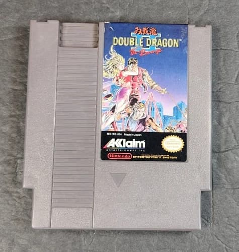 Double Dragon II: The Revenge (Nintendo NES, 1990) Authentic Cart Only Tested