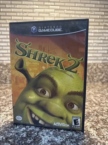 Shrek 2 (Nintendo GameCube, 2004) Complete With Manual Tested Working