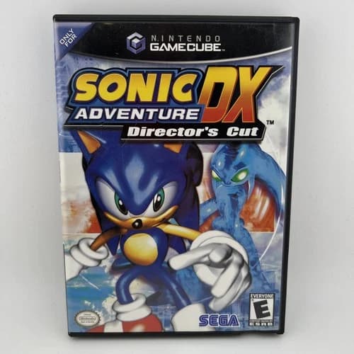 Sonic Adventure DX: Director's Cut (Nintendo GameCube, 2003) CIB Complete Tested