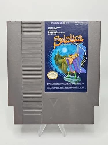 Solstice: The Quest for the Staff of Demnos Nintendo Entertainment System NES