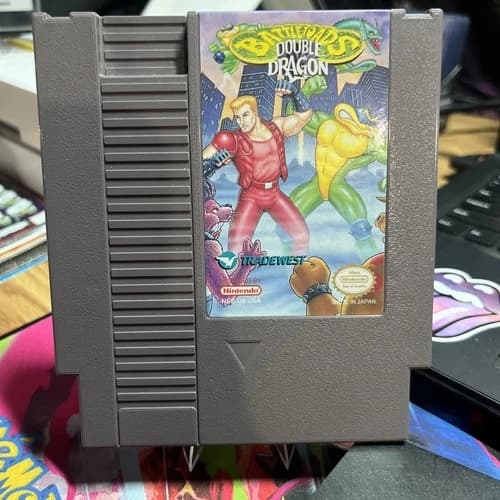 Battletoads Double Dragon NES CLEAN NEAR MINT TESTED