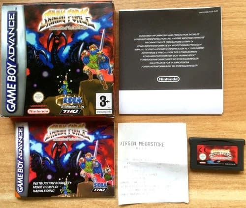 SHINING FORCE Resurrection of the Dark Dragon COMPLETE GAMEBOY ADVANCE GBA FAH FR