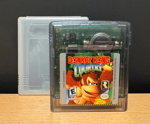 Donkey Kong Country Authentic, Tested Working, Nintendo Gameboy Color Cartridge