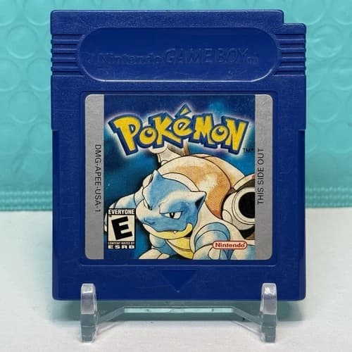 Pokemon Blue Version – GameBoy [Authentic – New Save Battery] Cartridge Only