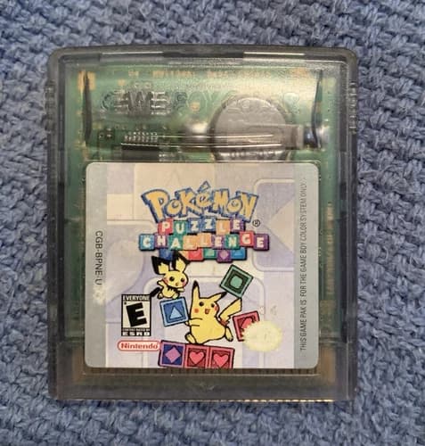 Nintendo Pokémon Puzzle Challenge Nintendo Game Boy Color GBC E NTSC-U/C