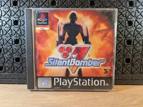 Silent Bomber (Sony PlayStation) - CIB PS1 PSone Complete Collectors Condition