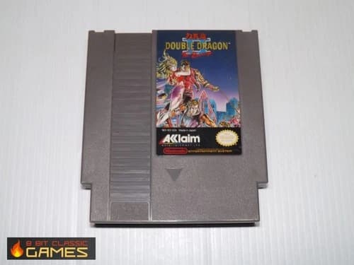 AUTHENTIC! Double Dragon II GAME ONLY - NINTENDO NES 720a
